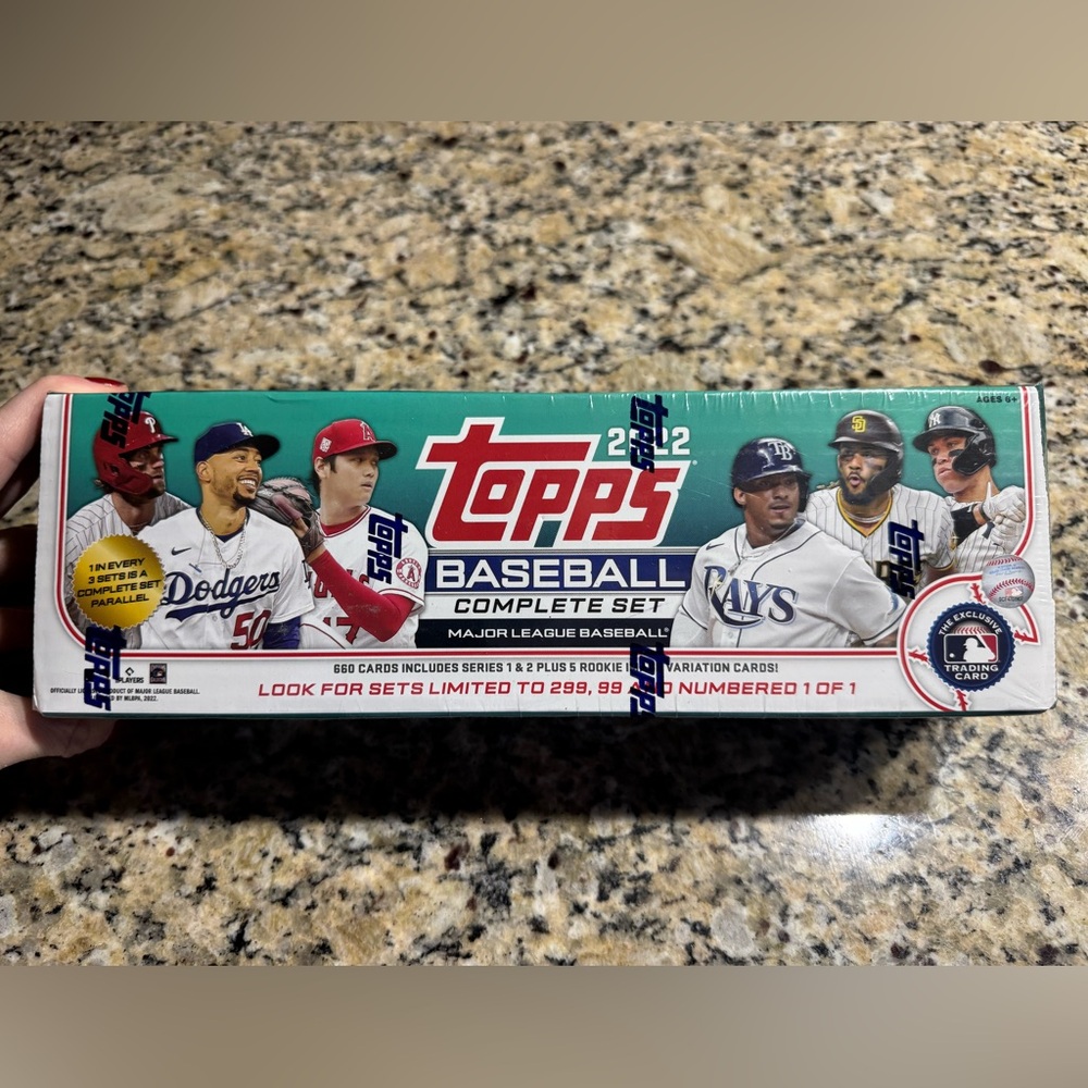 NIB Topps 2022 Baseball Complete Set - Green and Red